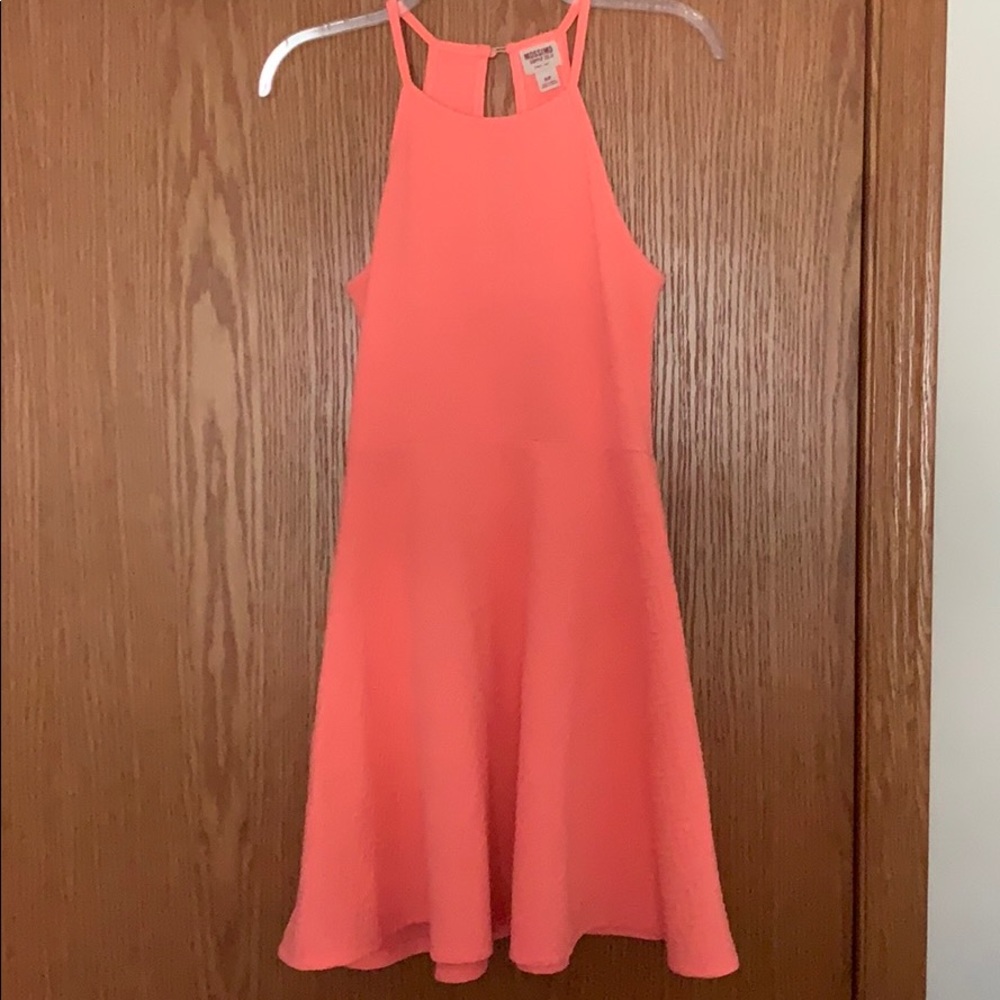 Peach dress